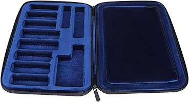 Amazon.co.jp: サックスマウスピースケース、12コンパートメント大容量